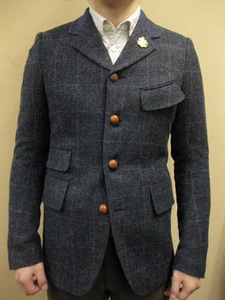 冬の新作紹介 vol.7 A(LeFRUDE)EのTWEED MODS JACKET: Archive Le